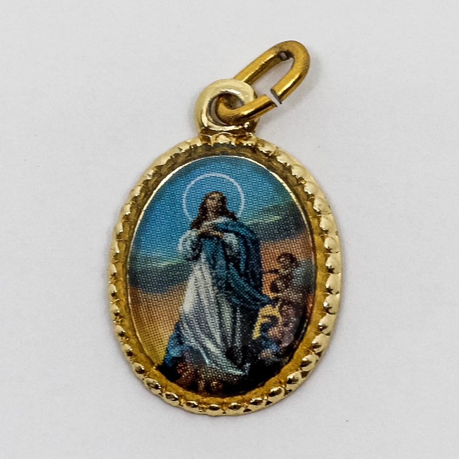 Medalha foto de Nossa Senhora da Imaculada Conceição (pacote com 100 medalhas)