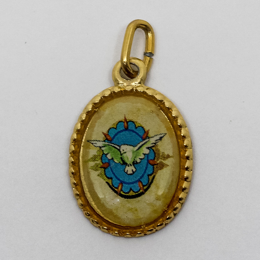 Medalha foto de Divino Espírito Santo (pacote com 100 medalhas)